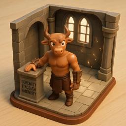 3D Cartoon Diorama result