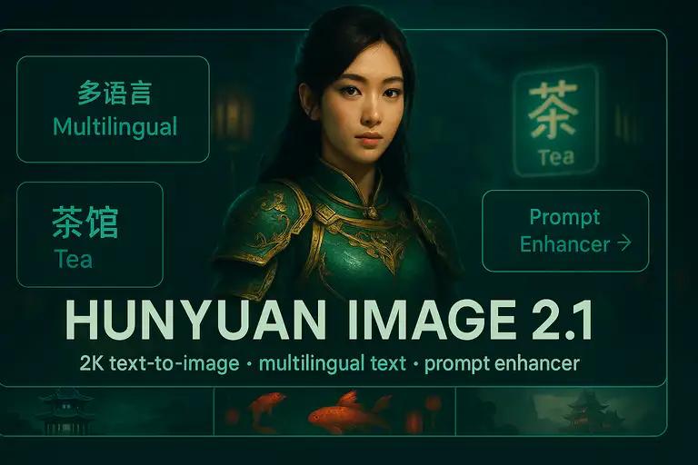 Hunyuan Image 2.1 AI Generator