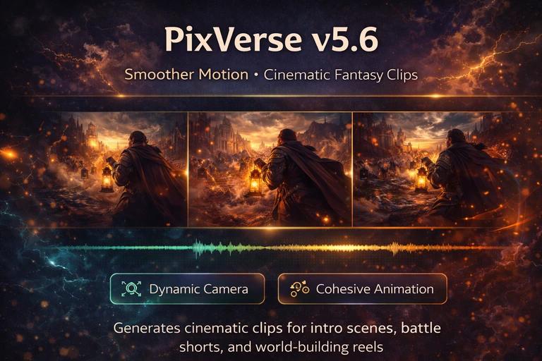 PixVerse V5.6 AI Video Generator