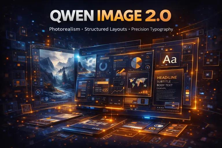Qwen Image 2.0 AI Image Generator