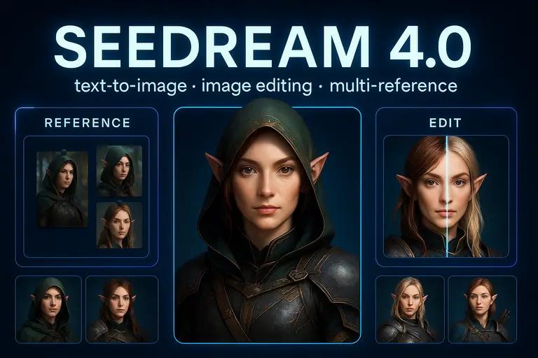 Seedream 4.0 AI Image Generator