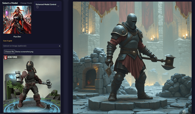 CharGen's editing suite with inpainting tools