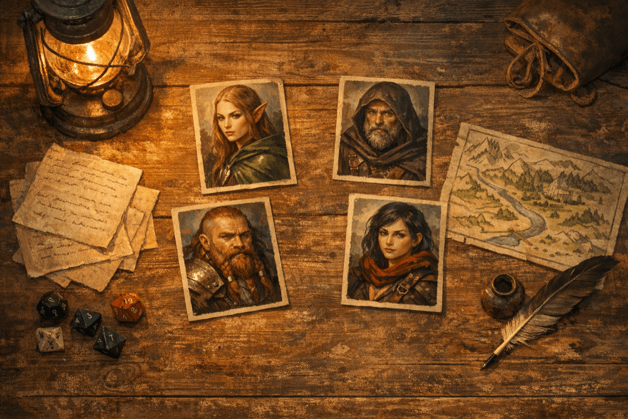 How I Keep NPCs Consistent Across a Campaign With CharGen