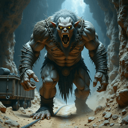 Sure! Please provide the details or traits of the fantasy monster you'd like me to summarize or describe.