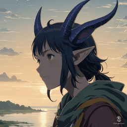 Lilith Valmoira, a 327-year-old Tiefling Druid, boasts earthy elements, animal companions, and wise intelligence. Long horns, a tail, green skin, and intricate hides distinguish her. Despite a turbulent past, she found solace in nature. Trapped in misty Barovia, she remains deeply connected to the natural world.