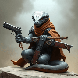 An enigmatic void, "Null" is an ethereal being embodying absence and silence. Formless yet omnipresent, it dwells in the spaces between realms, wielding the power to erase existence with a mere thought, leaving nothingness in its wake.