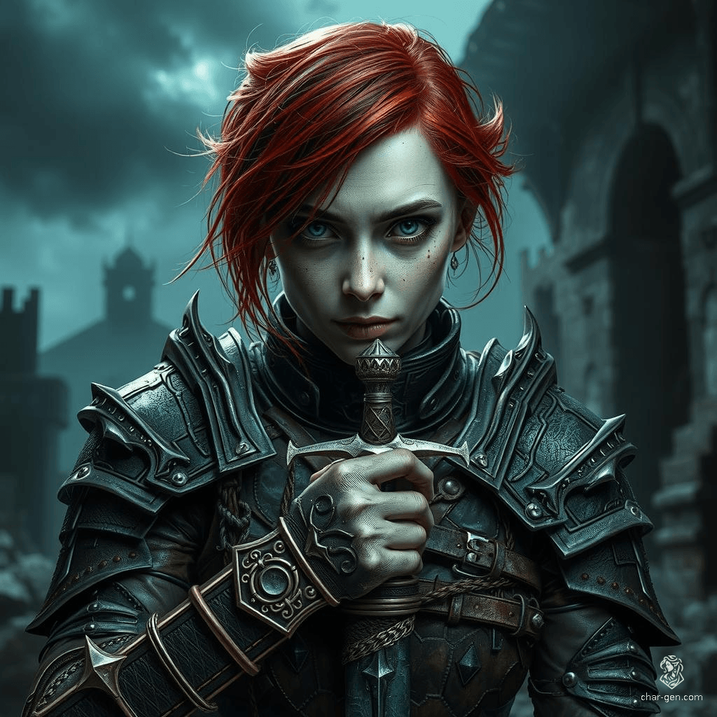 Sarah Jessica White, a 44-year-old cis-female Bard of noble Waterdhavian descent, wields a rapier with finesse and charms with her lute or flute. Standing 5'5" with cherry-red hair and striking blue eyes, she hides scandalous secrets and believes herself superior, despite being seen as a people's hero.