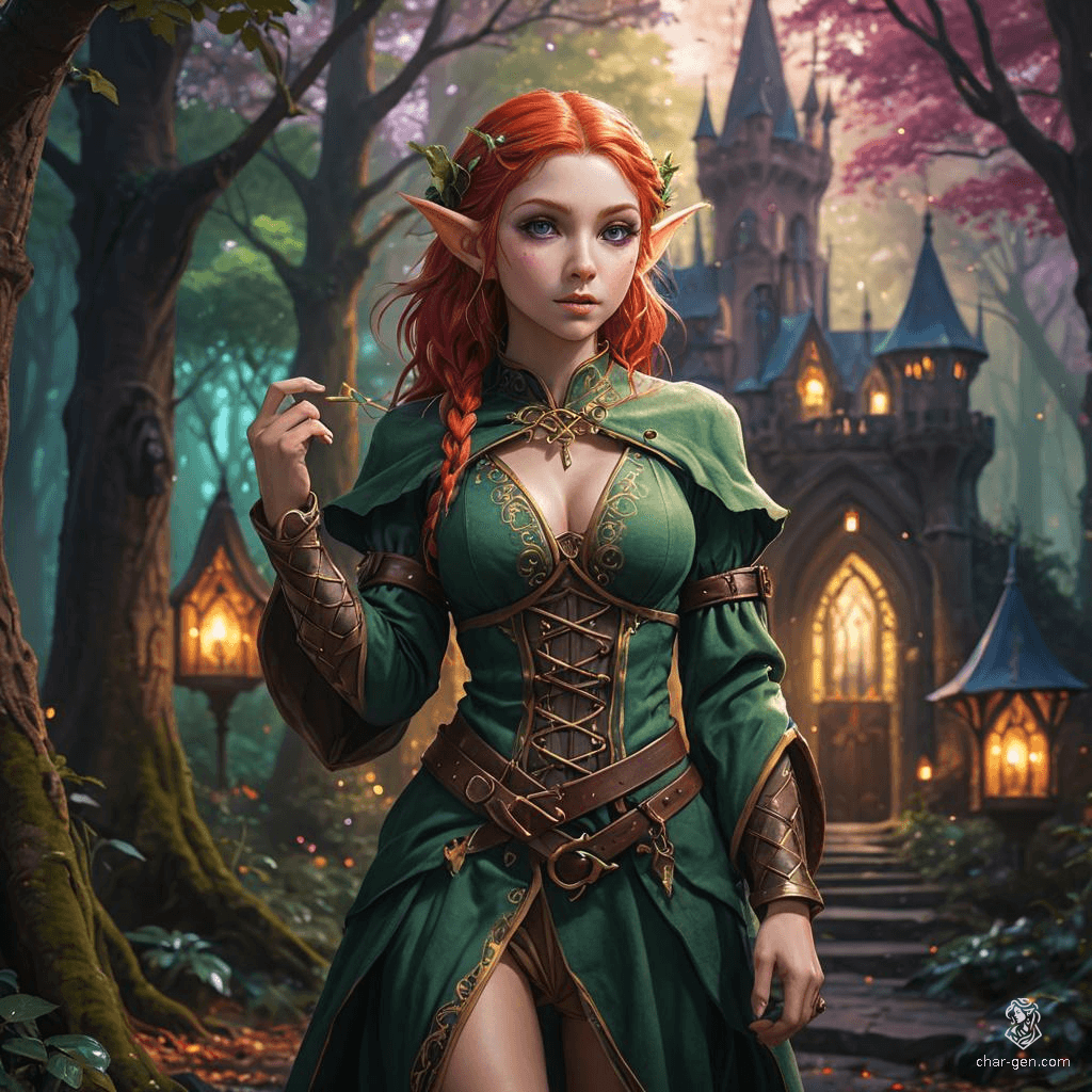 Graceful and ageless, elves are ethereal beings with pointed ears and an innate connection to nature. Masters of archery and magic, they possess keen intellect and agility. Often dwelling in enchanted forests, these elegant creatures embody beauty, wisdom, and a deep reverence for the natural world.