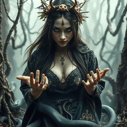 A mysterious enigma, this fantasy character embodies the essence of the unknown. They exist in the void between worlds, unfathomable and indescribable, influencing destinies from the shadows without ever truly revealing themselves. Their presence is felt, but never seen.
