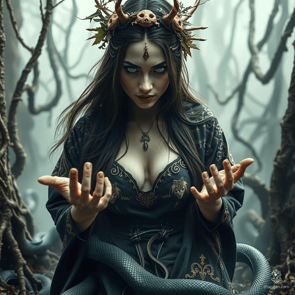 A mysterious enigma, this fantasy character embodies the essence of the unknown. They exist in the void between worlds, unfathomable and indescribable, influencing destinies from the shadows without ever truly revealing themselves. Their presence is felt, but never seen.