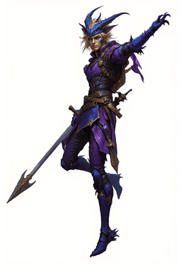 A striking portrait of a male blue dragon knight, resplendent with long flowing blonde hair. Vibrant brushstrokes capture his fierce expression and noble demeanor, while warm, saturated colors and luminous highlights emphasize his mythical essence against a dramatic sky backdrop. An enchanting blend of fantasy and artistry.