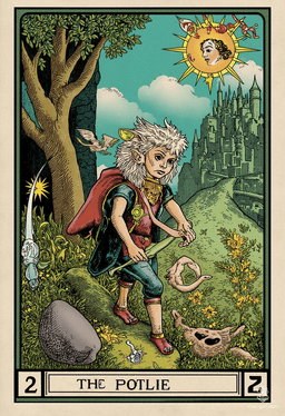 Bittles is a nimble goblin rogue with a stealthy demeanor and a small, wiry frame. Adorned in intricately detailed leather armor, he wields a slender green-gemmed dagger with confidence. With sharp goblin features and a light-footed stance, he's a master of the shadows, always ready for his next caper.