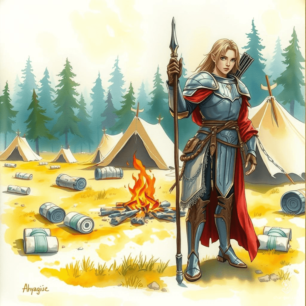 Ashur (Ilyana), a 17-year-old human wizard, stands at 5'11'' with white skin and brown eyes. Donning finely-woven chainmail and wielding a quarterstaff, Ashur is extremely intelligent and wise. Equipped with a magical tome, he casts spells like wall of force and wish, and is deeply devoted to defending his friend Kick.
