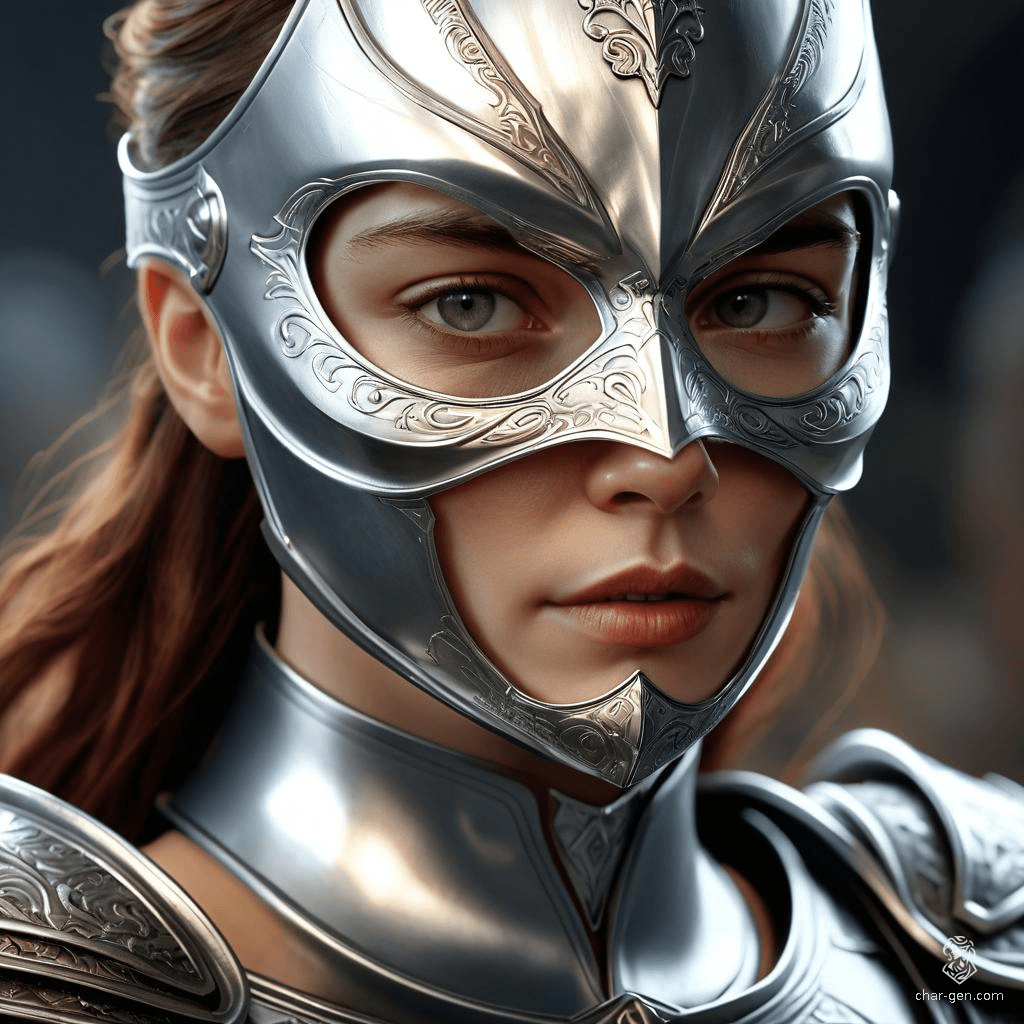 The Aegis of Arghast is a legendary almond-shaped shield featuring a silver mask of a serene woman's face on its boss. This enchanted relic grants its bearer unbreakable protection and the wisdom of ancient guardians, turning the tide of any battle.