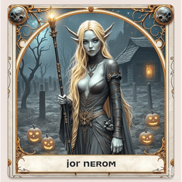 Silaqui Liandon, a captivating 345-year-old Wood Elf, blends druidic wisdom with warlock mystique. With sapphire eyes and intricate leather armor, she wields a shortbow, accompanied by her animal kin. Haunted by guilt, she seeks redemption through daily rituals, embracing her enchanting yet dark destiny.