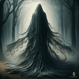 The Shadow Cloak shrouds the wearer in tendrils of darkness, allowing them to slip unseen through the world. Its ethereal fabric shields eyes from light, transforming the wearer into a wraith-like figure, with shadows cascading from them like a living veil. Perfect for stealthy endeavors or evading unwanted attention.