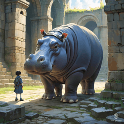 Giff are towering, anthropomorphic hippo humanoids known for their imposing presence and playful nature. With massive heads resembling that of a hippo and a sturdy physique, they thrive in battle, often wielding powerful weapons and displaying an insatiable love for adventure and camaraderie.