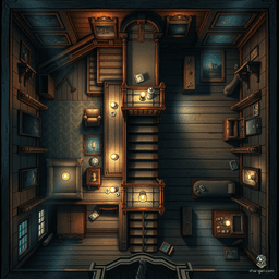 Step into a grand Georgian townhouse from Regency England, sprawling across four opulent rooms. Encounter lavishly furnished chambers, hidden passageways, and intricate traps. Whispering secrets haunt the aristocratic halls, inviting only the boldest adventurers to unveil its mysteries.