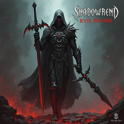 Shadowrend is a wicked sword forged in the heart of darkness, its blade swirling with inky tendrils that whisper secrets of despair. Wielding it grants the bearer dominion over shadows, draining the life force of foes while fueling the sword’s insatiable thirst for souls.