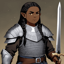 Nallara, an enigmatic figure shrouded in mystery, wields ethereal magic and commands shadowy forces. Draped in flowing, obsidian robes, her eyes gleam with ancient wisdom. She is both feared and revered, a guardian of hidden truths and forbidden knowledge in the realm.