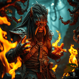 A spectral wisp, elusive and ethereal, known as Null drifts through the darkened forest. Lacking a true form, Null embodies the essence of void, whispering ancient secrets and weaving shadowy illusions that blur the line between reality and dreams.