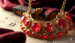 The Necklace of Fireballs is a breathtaking piece of jewelry forged from interwoven strands of gold and platinum. Adorned with nine radiant rubies, each gem holds the power to summon a formidable fireball, making the wearer both regal and formidable.