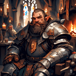 Beneath the rugged peaks of the Iron Mountains, a stout dwarf named Orin wields a hammer as fierce as his spirit. Known for his unmatched craftsmanship and unwavering loyalty, he defends his clan fiercely, embodying the heart and resilience of his ancestral lineage.