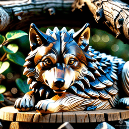 The Stone Wolf is a mesmerizing wooden figurine, intricately carved to depict a slumbering wolf. Said to embody the spirit of tranquility, it grants peace to those who keep it nearby, warding off nightmares and inviting restful dreams with its serene presence.