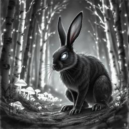 Meet Little Bunny ZoomZoom, an enigmatic mount renowned for its incredible speed and agility. With sleek, thin fur that remains impeccably straight and clean, this giant rabbit crouches in a perpetual state of readiness. Its folded-back ears and whiskers hint at its streamlined form, poised to leap through enchanted groves and mystical forests. Saddle up for an exhilarating journey across magical realms with this extraordinary creature.