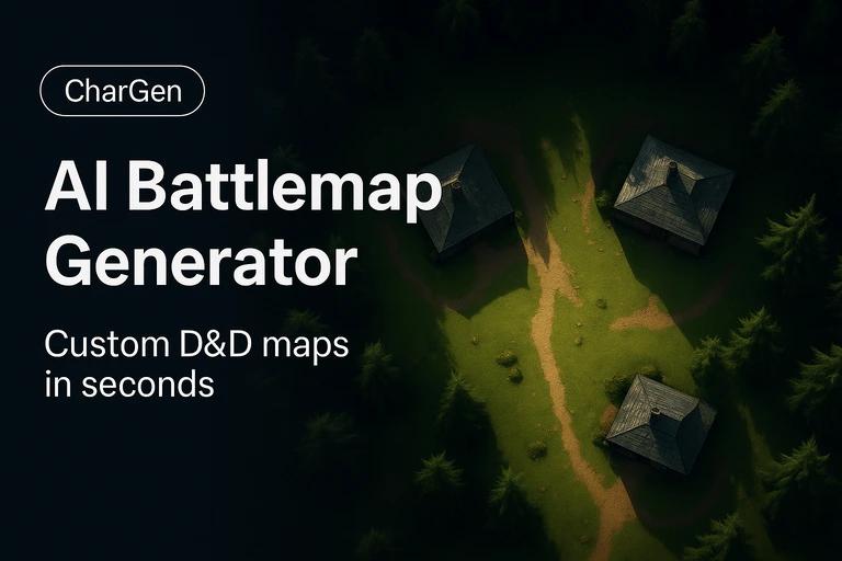 AI-generated D&D battlemaps for combat encounters