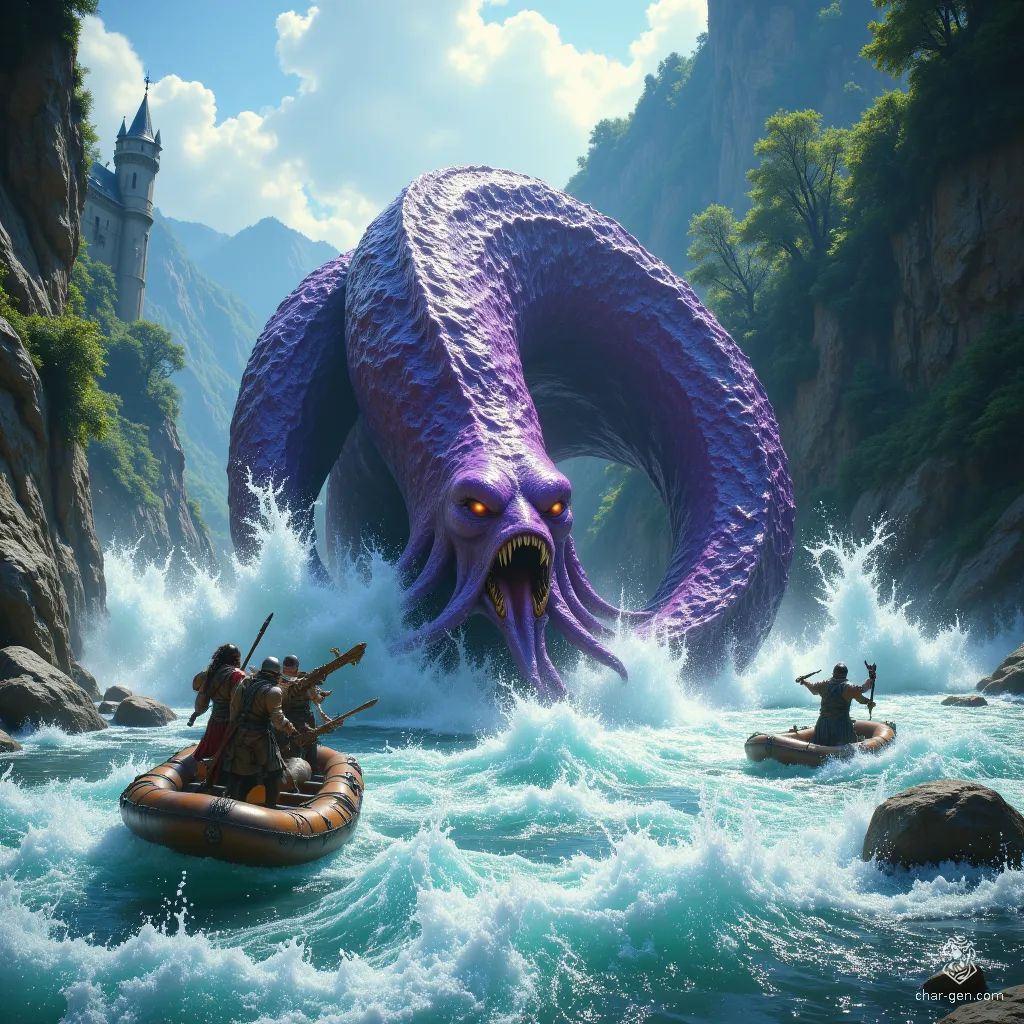 Kraken | Monster Fantasy Art | CharGen