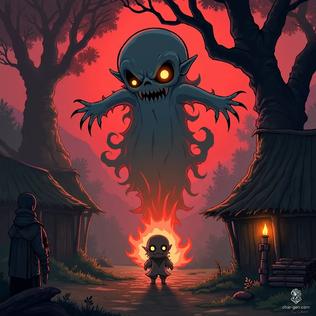 Wraith | Monster Fantasy Art | CharGen