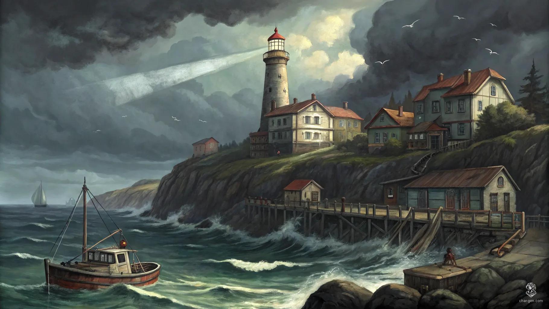 Blackshore | Landscape Fantasy Art | CharGen