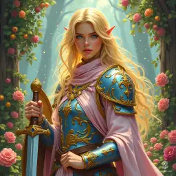 Fantasy character portrait