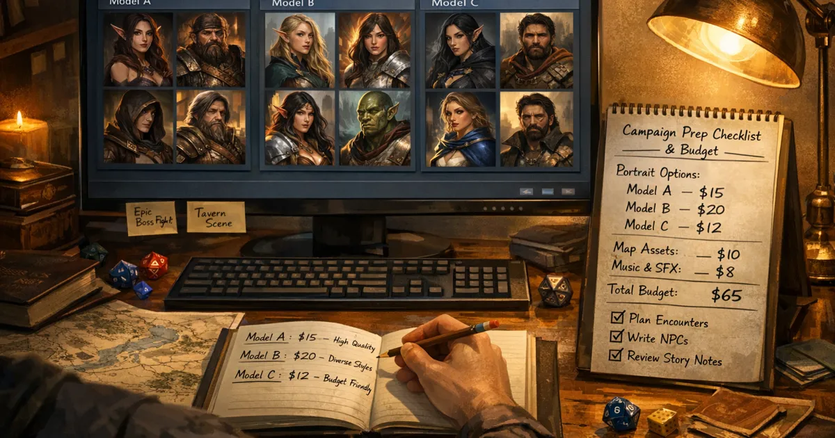 Dnd Character Art Generator Pricing: What It Costs in 2026