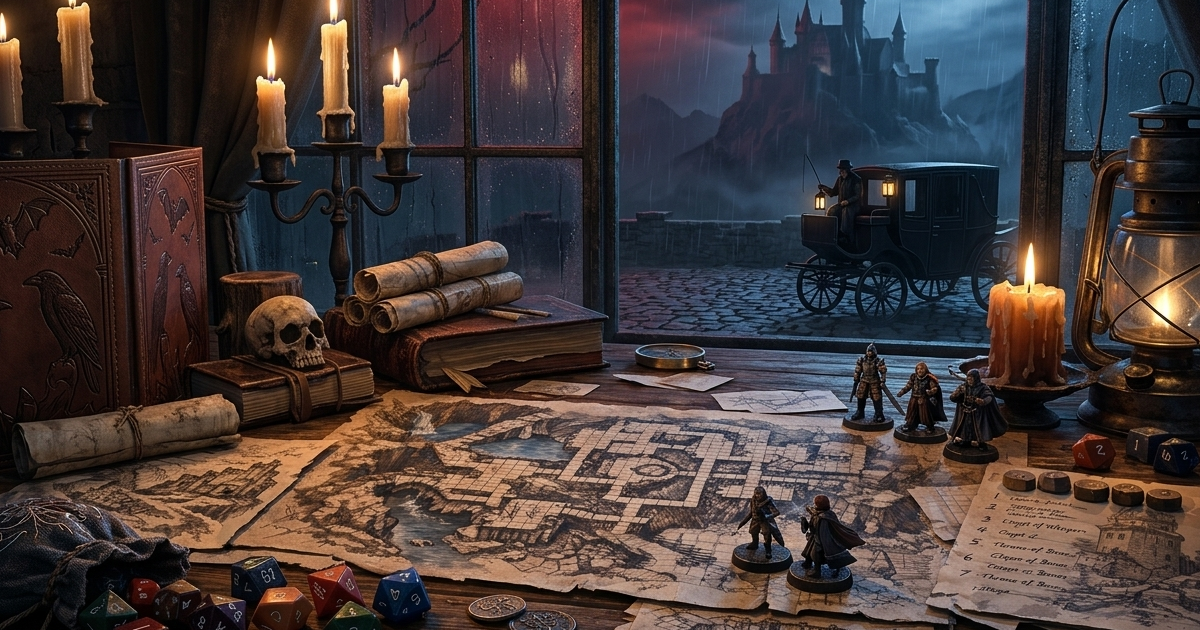 DnD Horror One-Shot Prep with Ravenloft AI Tools