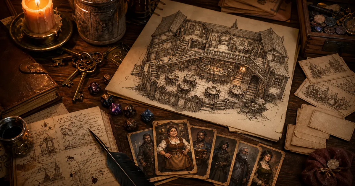 DND Tavern Generator: Build Inns Players Remember