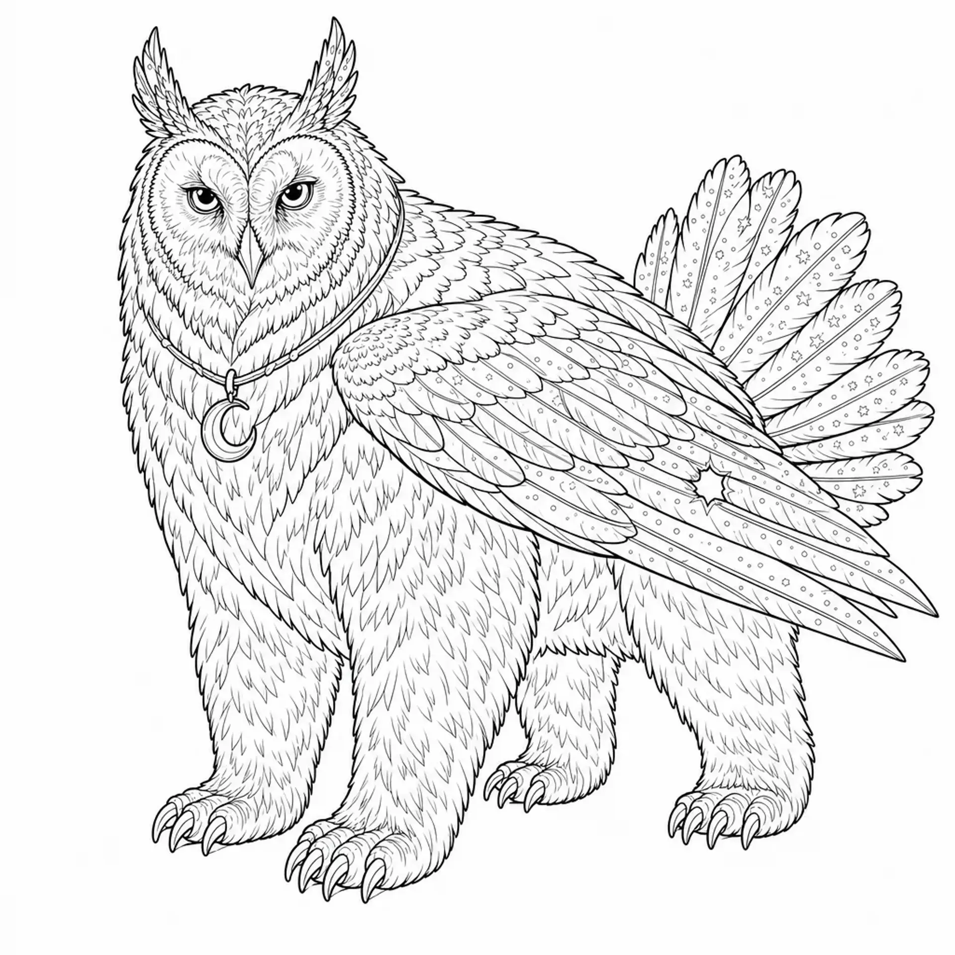 Colouring Page example