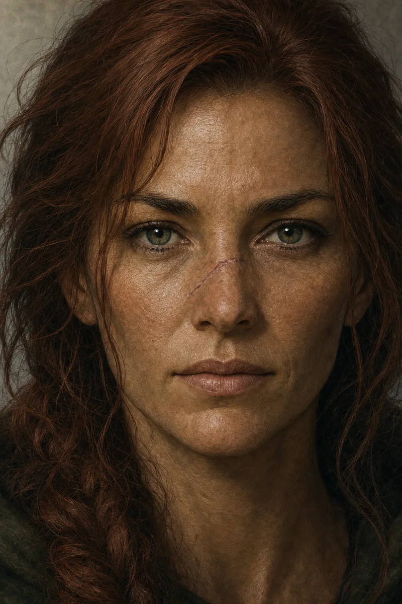 Close-up of Maren Holloway