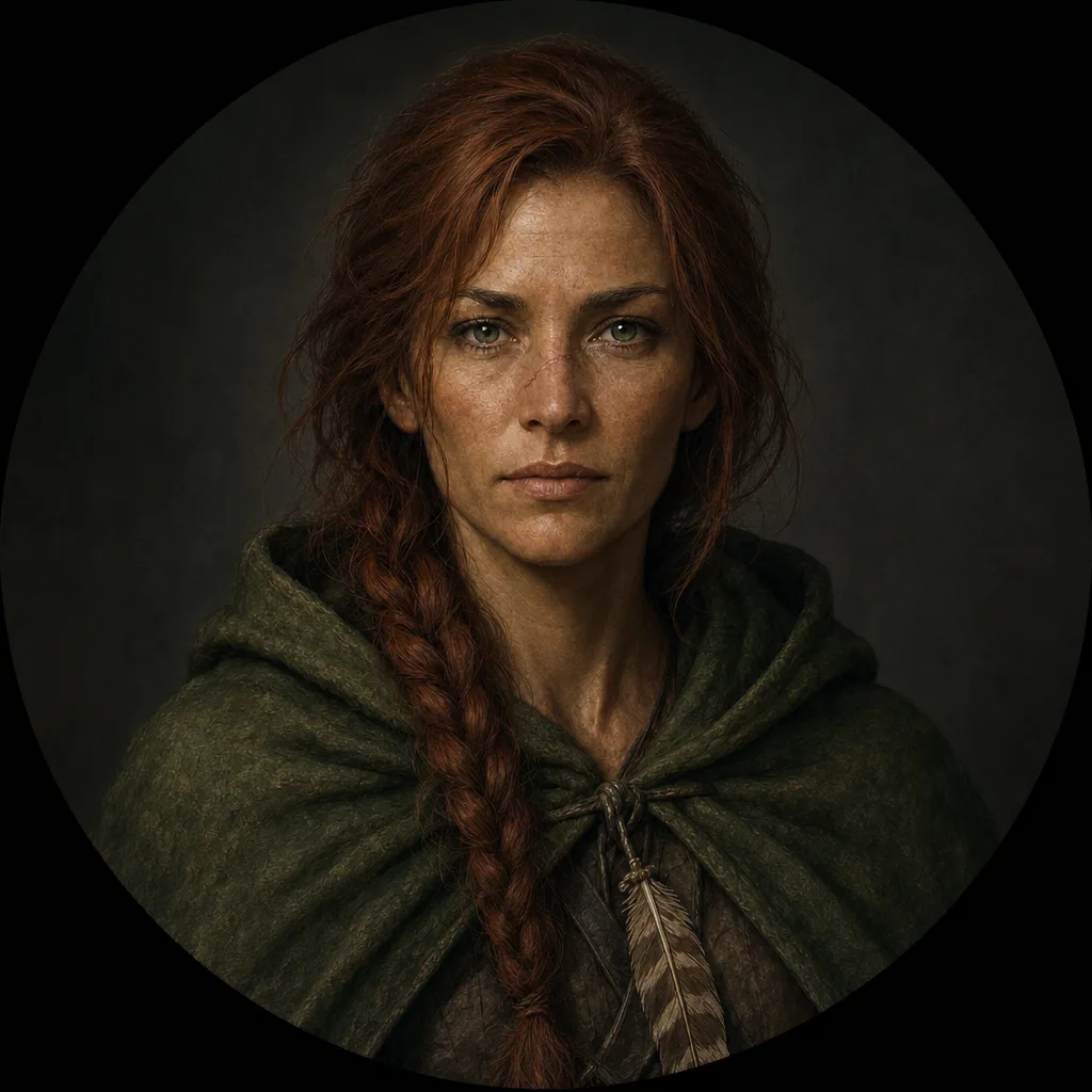 The same character cut to a round VTT token